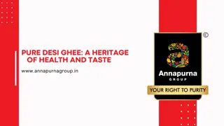 _Pure Desi Ghee A Heritage of Health and Taste