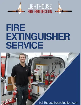 Comprehensive Fire Extinguisher Services for Optimal Safety