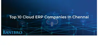 Top 10 Cloud ERP Companies in Chennai