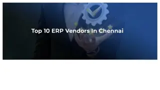 Top 10 ERP Vendors in Chennai