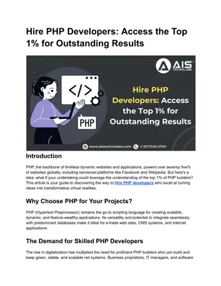 Hire PHP Developers_ Access the Top 1% for Outstanding Results