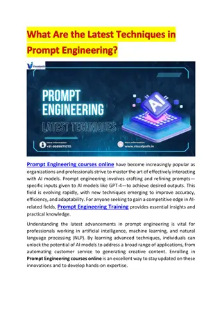 Prompt Engineering courses online | Prompt Engineering Training