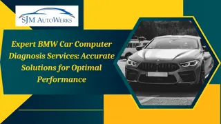 Expert BMW Car Computer Diagnosis Services Accurate Solutions for Optimal Performance