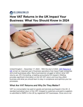 How VAT Returns in the UK Impact Your Business What You Should Know in 2024