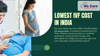 IVF Cost in India | We Care Health Services