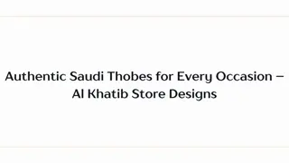 Elevating Elegance The Versatility of Authentic Saudi Thobes by Al Khatib Store