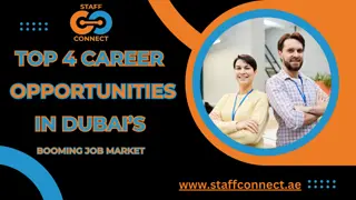 Top 4 Career Opportunities In Dubai’s Booming Job Market