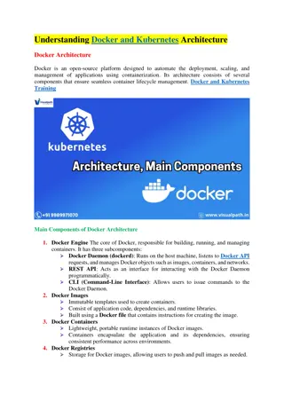 Best Docker Kubernetes Training - Docker Kubernetes Online