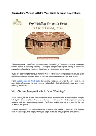 Top Wedding Venues in Delhi_ Your Guide to Grand Celebrations