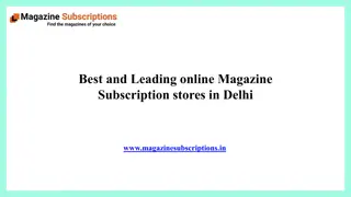 Best and Leading online Magazine Subscription stores in Delhi (2)