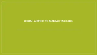 jeddah airport to makkah taxi fare