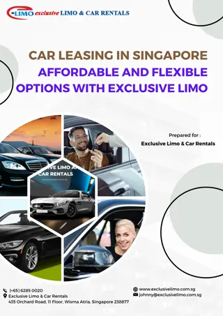 Car Leasing in Singapore - Affordable and Flexible Options with Exclusive Limo