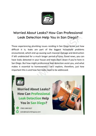 Worried About Leaks_ How Can Professional Leak Detection Help You in San Diego_