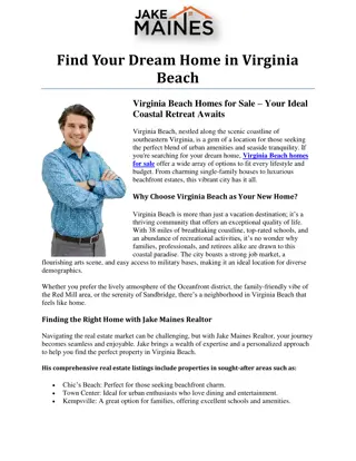 Find Your Dream Home in Virginia Beach | Virginia Beach Homes for Sale