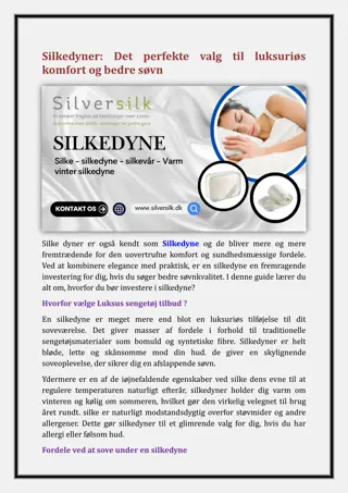 Silkedyne