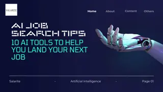 AI Job Search Tips: 10 AI Tools to Help You Land Your Next Job