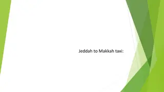 Jeddah to Makkah taxi