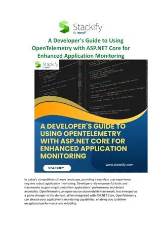 A Developer's Guide to Using OpenTelemetry with ASP.NET Core for Enhanced Application Monitoring.docx