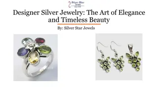 Designer Silver Jewelry: The Art of Elegance and Timeless Beauty