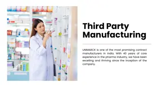 Pharma Manufacturing Services | Call at  91-172-2244500