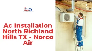 Ac Installation North Richland Hills TX - Norco Air