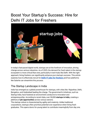 Boost Your Startup’s Success_ Hire for Delhi IT Jobs for Freshers