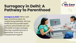 Surrogacy In Delhi  | We Care Health Services