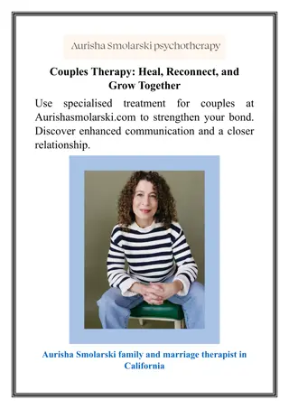 Couples Therapy Heal, Reconnect,