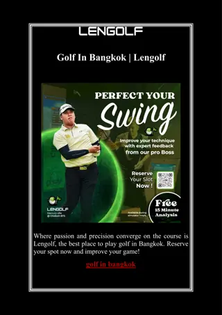 Golf In Bangkok | Lengolf