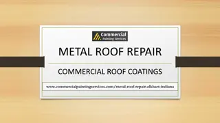 Metal Roof Repair Elkhart Indiana