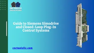 Guide to Siemens Simodrive and Closed-Loop Plug-In Control Systems