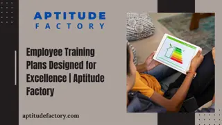 Employee Training Plans Designed for Excellence  Aptitude Factory