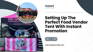 Explore Perfect Food Vendor Tent Setup & Promotion!