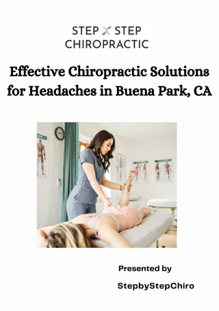 Effective Chiropractic Solutions for Headaches in Buena Park, CA