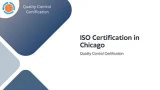 ISO Certification in Chicago | Quality Control Certification