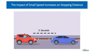 The Impact of Small Speed Increases on Stopping Distance