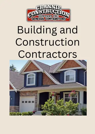 Comprehensive Guide to Building and Construction Contractors Services, Expertise, and Client Considerations