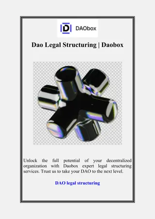 Dao Legal Structuring | Daobox