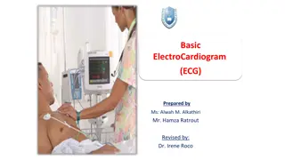 Electrocardiography (ECG): Basics and Clinical Considerations