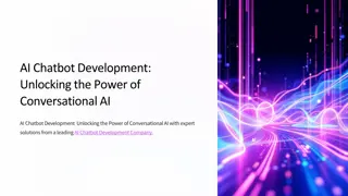 AI Chatbot Development Unlocking the Power of Conversational AI