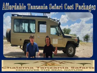 Affordable Tanzania Safari Cost Packages