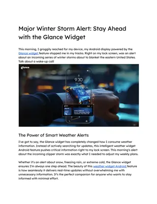 _Major Winter Storm Alert_ Stay Ahead with the Glance Widget