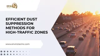 Efficient Dust Suppression Methods for High-Traffic Zones