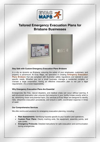 Tailored Emergency Evacuation Plans for Brisbane Businesses