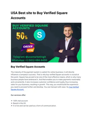 USA Best site to Buy Verified Square Accounts uk usa