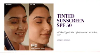 Tinted Sunscreen SPF 50 | All Skin Type Sunscreen