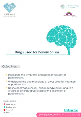 Understanding Drug Treatment for Parkinsonism