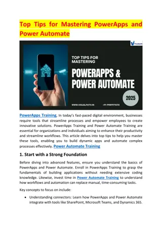 PowerApps and Power Automate Training | PowerApps Online Training