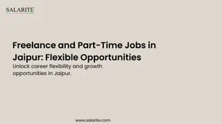 Freelance and Part-Time Jobs in Jaipur Flexible Opportunities