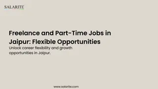 Freelance and Part-Time Jobs in Jaipur Flexible Opportunities